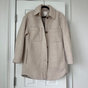 H&M Cream Coat